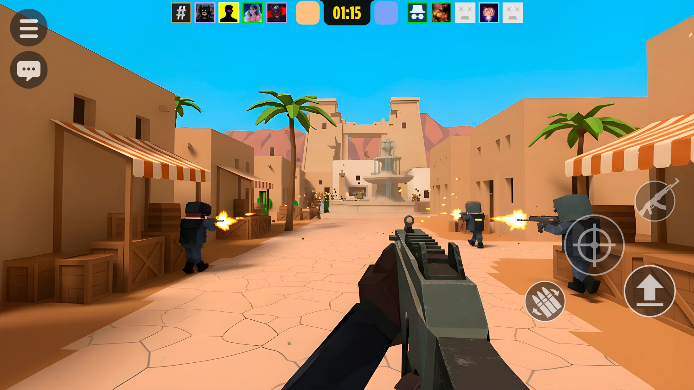 BLOCKFIELD — PvP Pixel Shooter screenshot