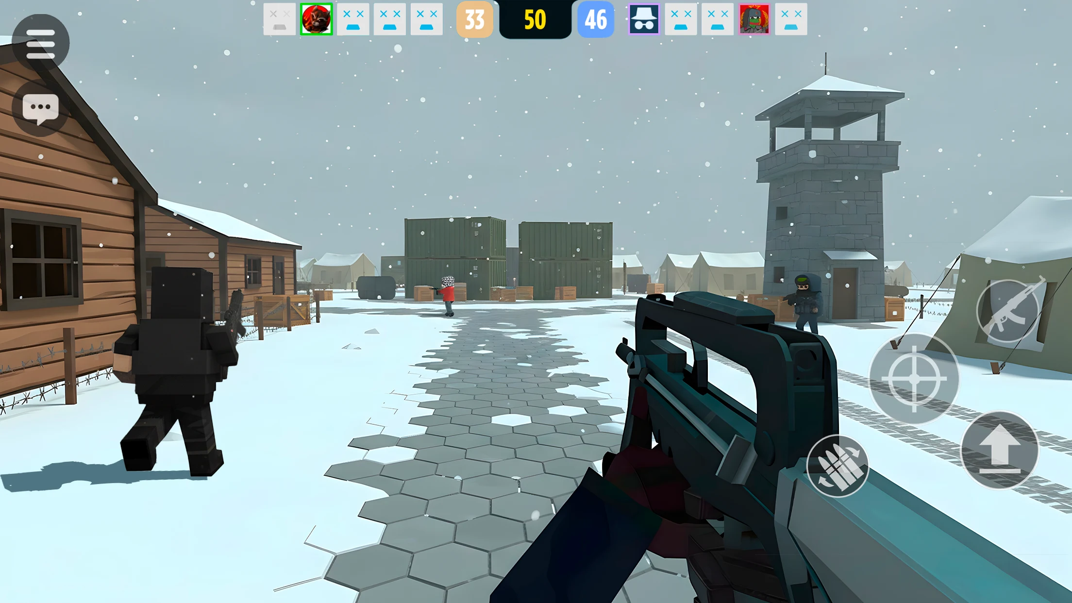 BLOCKFIELD — PvP Pixel Shooter screenshot
